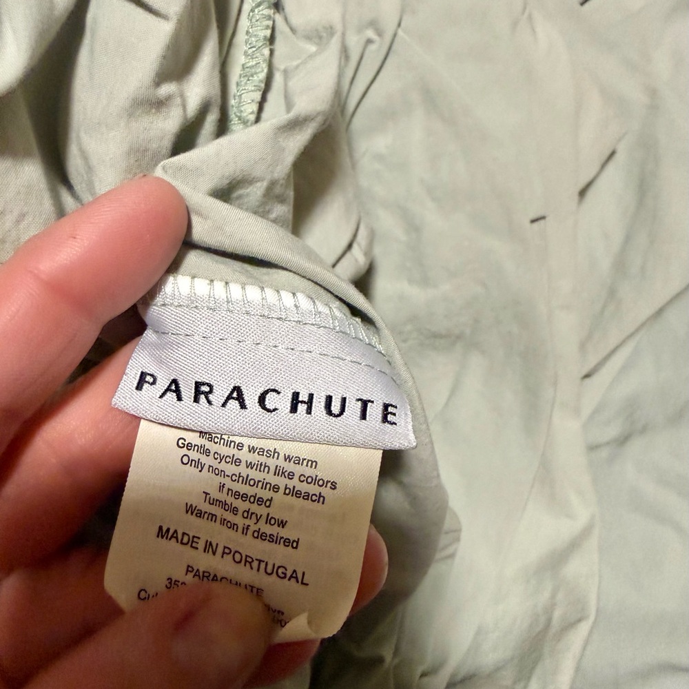 Parachute Blue-Green King Sheet Set w 3 Pillowcases - Picture 7 of 8
